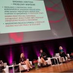 Hanna Raszewska-Kursa podczas wystąpienia na II Kongresie Tańca, fot. Marta Ankiersztejn dla Instytutu Muzyki i Tańca